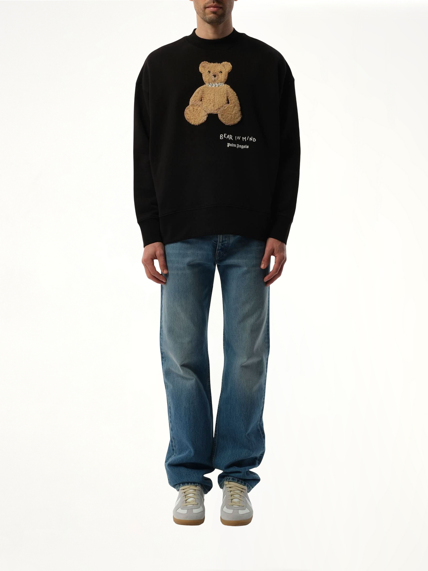 Bear in Mind Sweatshirt in Black/Brown