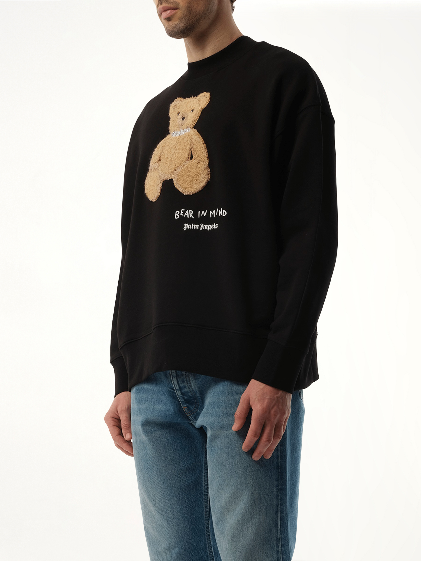 Bear in Mind Sweatshirt in Black/Brown