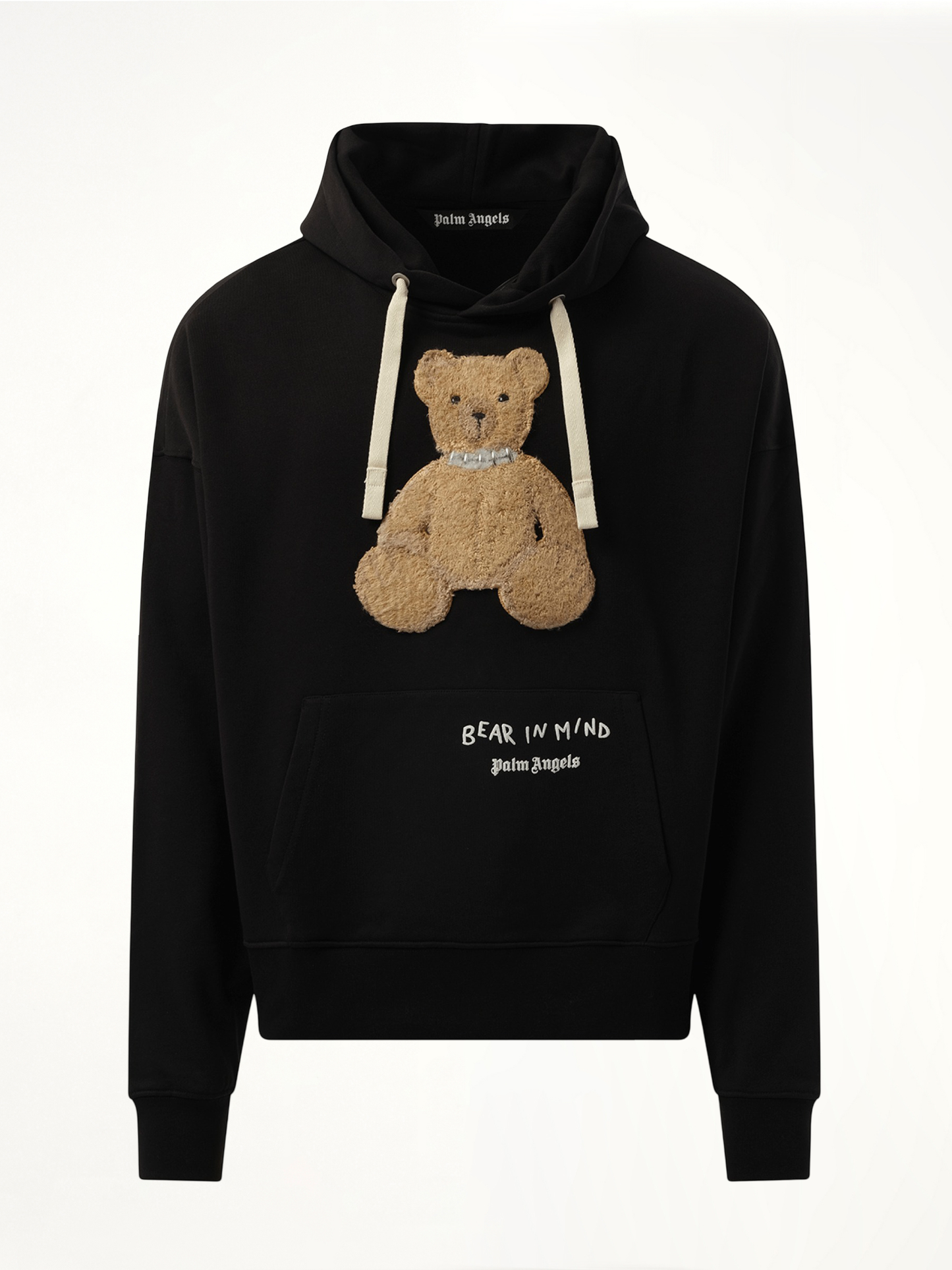Bear in Mind Hoodie in Black/Brown