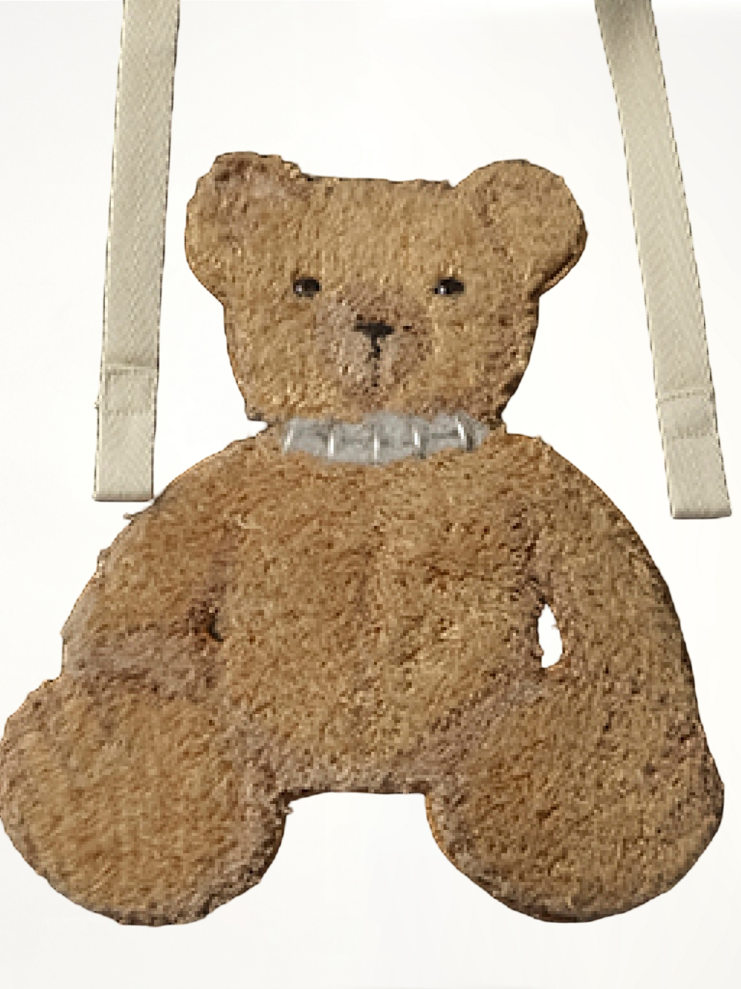 Bear in Mind Hoodie in Black/Brown