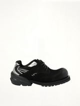 Starting Bigger Hybrid Derby in Black/White/Silver Side View | REMAGINE