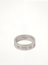 Number Reference Ring 6.5mm in Silver