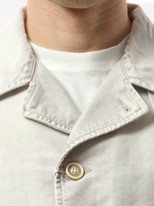 Heavy Cotton Sports Jacket in Grey