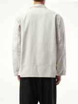 Heavy Cotton Sports Jacket in Grey