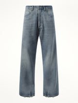 Maison Margiela Original Japanses Denim Jeans in Light Blue