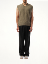 Wool Stole in Sage Green