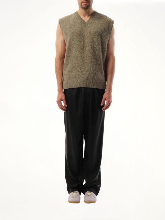 Wool Stole in Sage Green