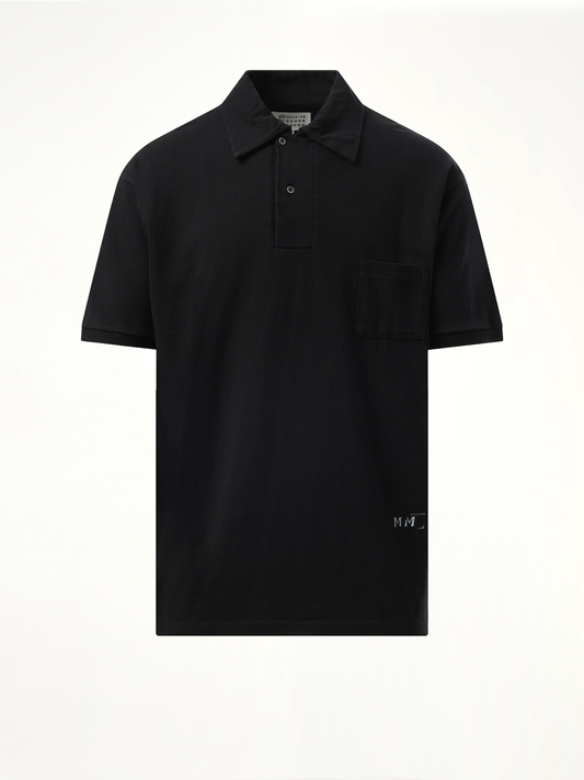 Polo Shirt in Black