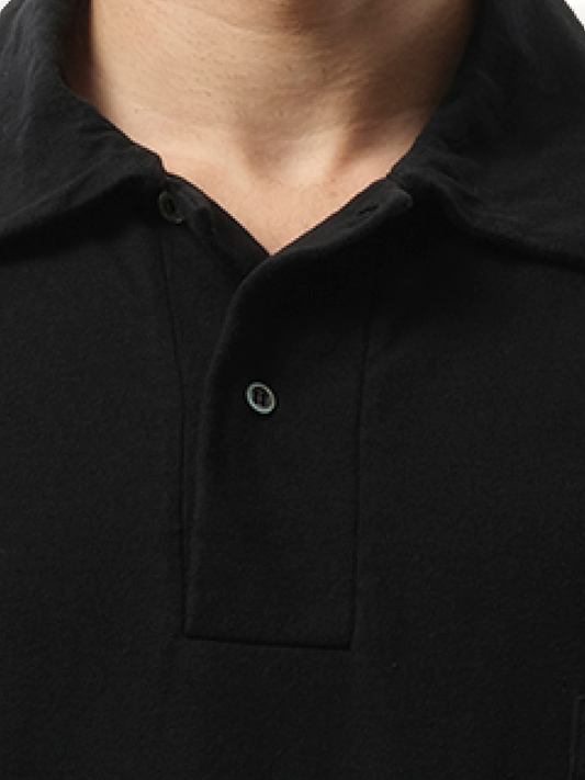 Polo Shirt in Black