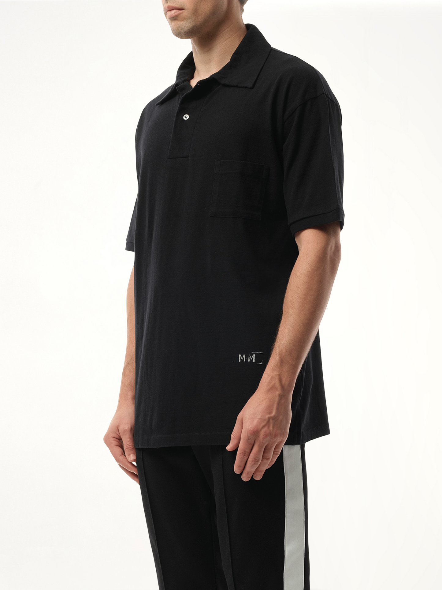 Polo Shirt in Black