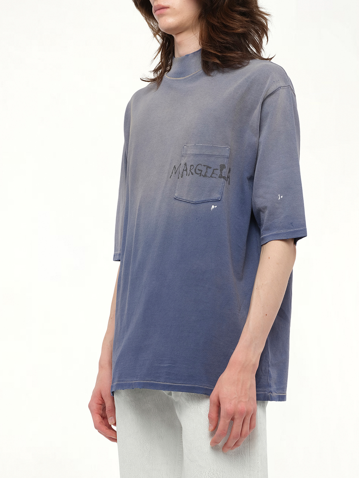 マルジェラTシャツ ヴィンテージブルー