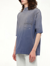 マルジェラTシャツ ヴィンテージブルー
