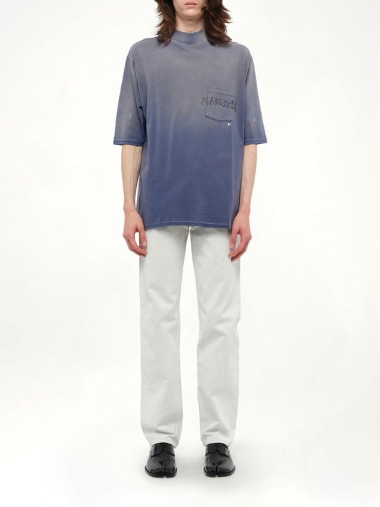 Margiela T-Shirt in Vintage Blue