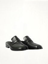 Tabi Loafer Mule in Black Front View | MAISON MARGIELA