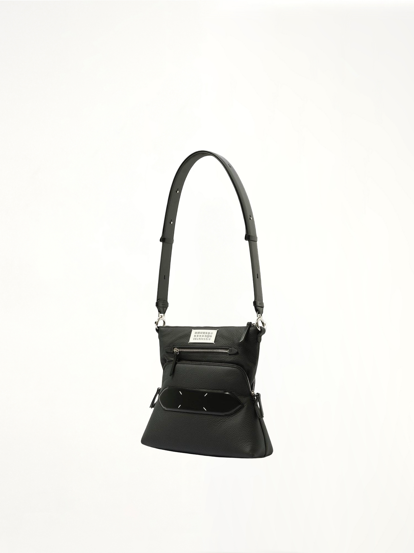 Soft 5AC Multifunction Small Shoulder Bag in Black