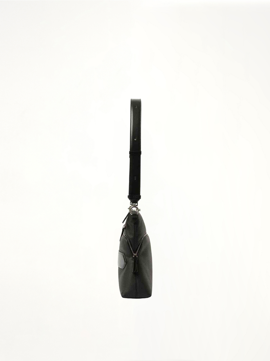 Soft 5AC Multifunction Small Shoulder Bag in Black
