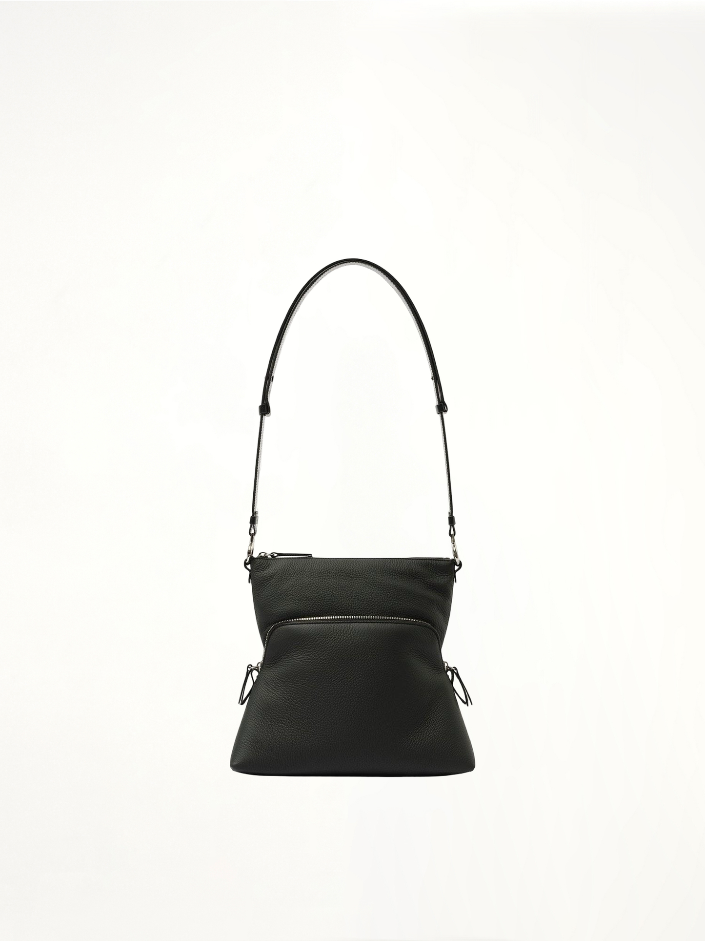 Soft 5AC Multifunction Small Shoulder Bag in Black