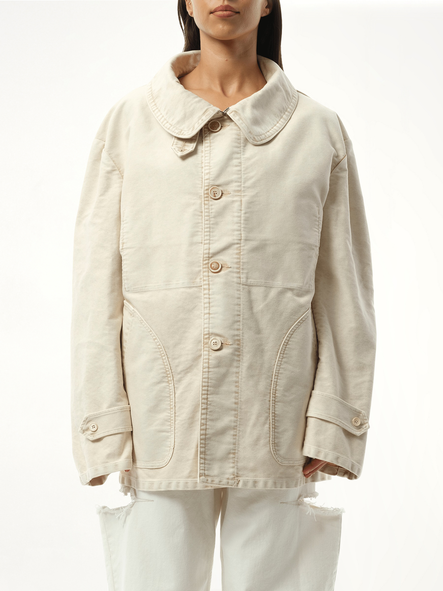 Workers Moleskin Jacket in Nut Wash