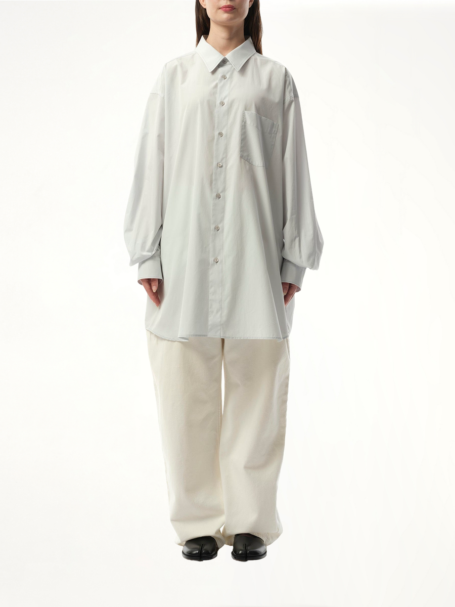Long-sleeved Shirt in Light Blue
