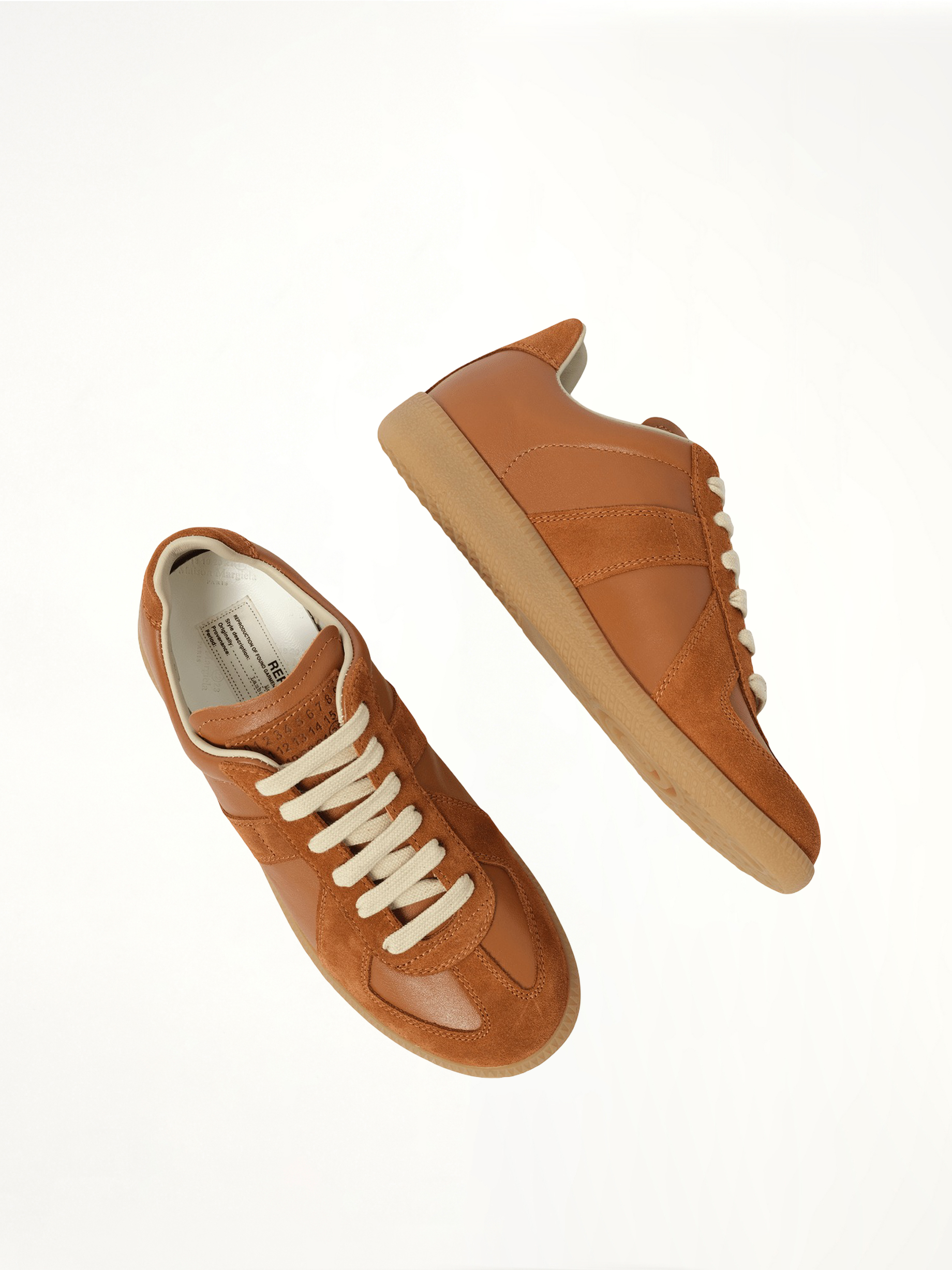 MAISON MARGIELA Replica Sneaker in Light Brown MARAIS