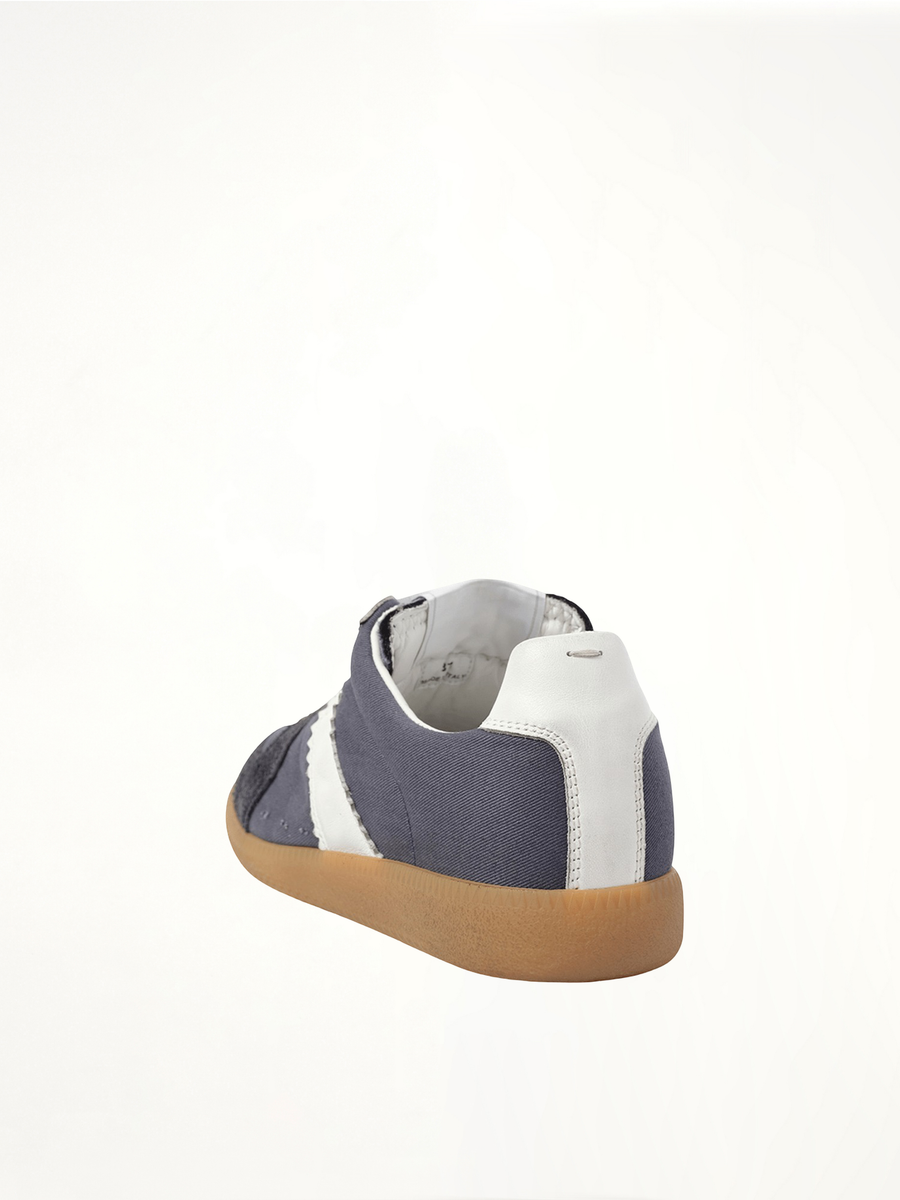 Replica Sneaker in Dark Indigo/White Back View | MAISON MARGIELA