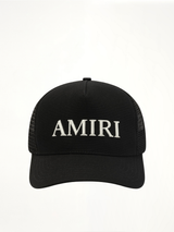 Amiri 核心徽标卡车帽 – 黑色