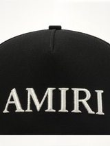 Amiri 核心徽标卡车帽 – 黑色