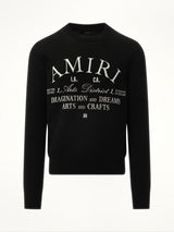 Amiri Arts District Sweater in Black