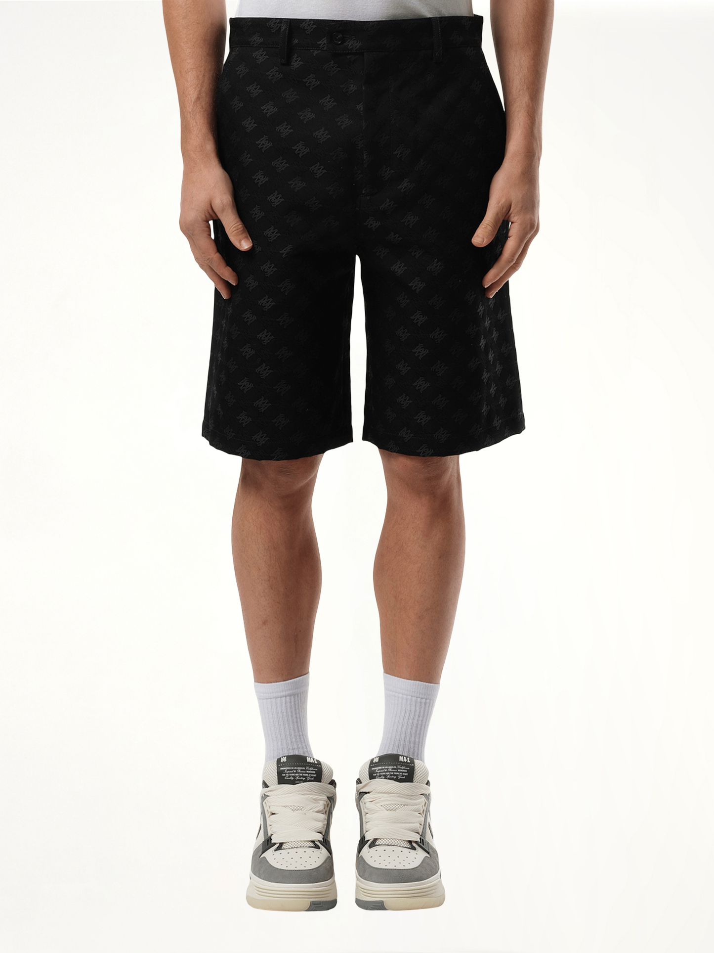 MA Quad Jacquard Shorts in Black