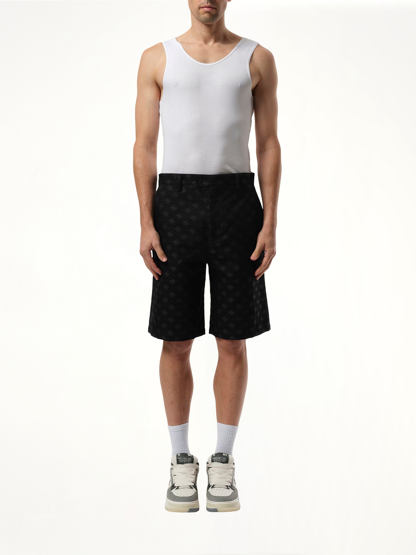 MA Quad Jacquard Shorts in Black