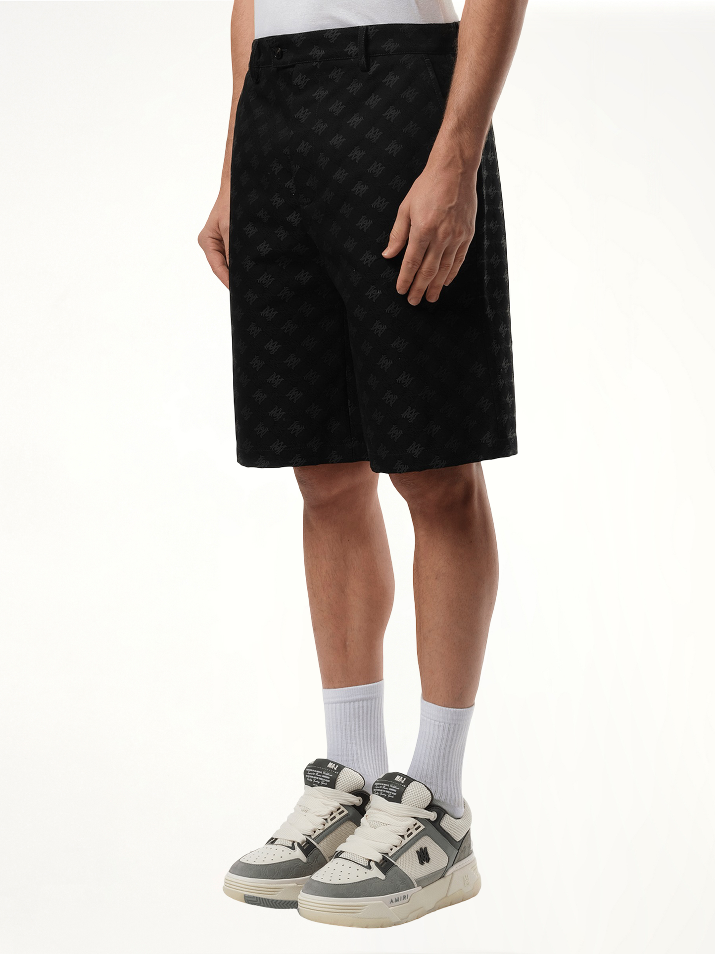 MA Quad Jacquard Shorts in Black