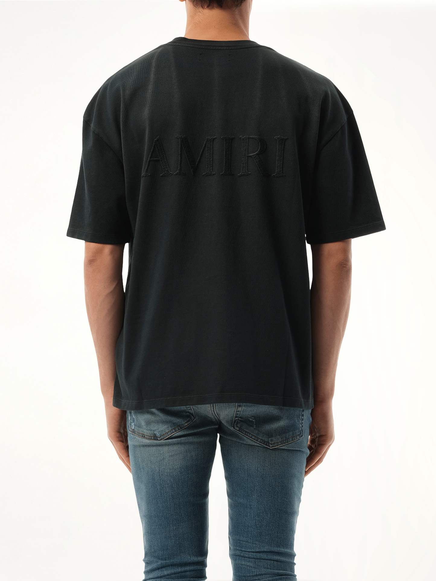 Vintage Amiri Oversized T-Shirt in Black