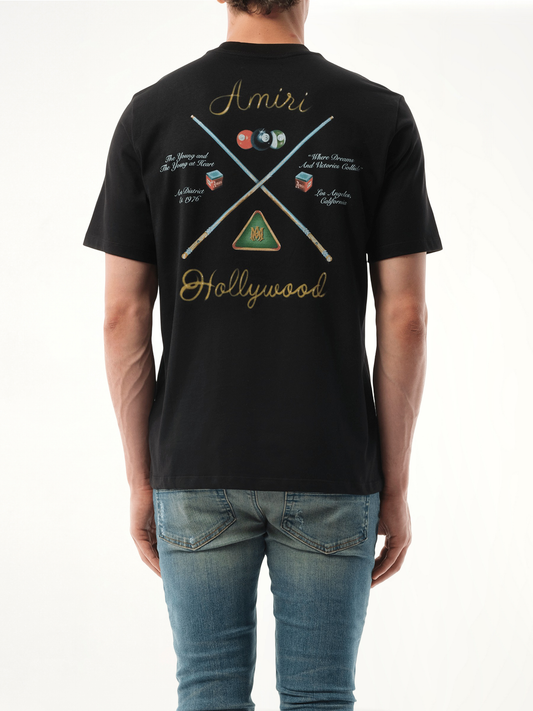 Amiri Pool Cue T-Shirt in Black
