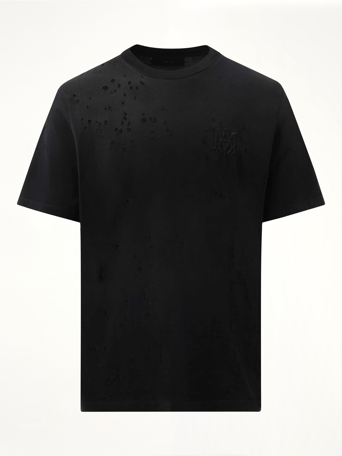 MA Shotgun Embroidered T-Shirt in Black