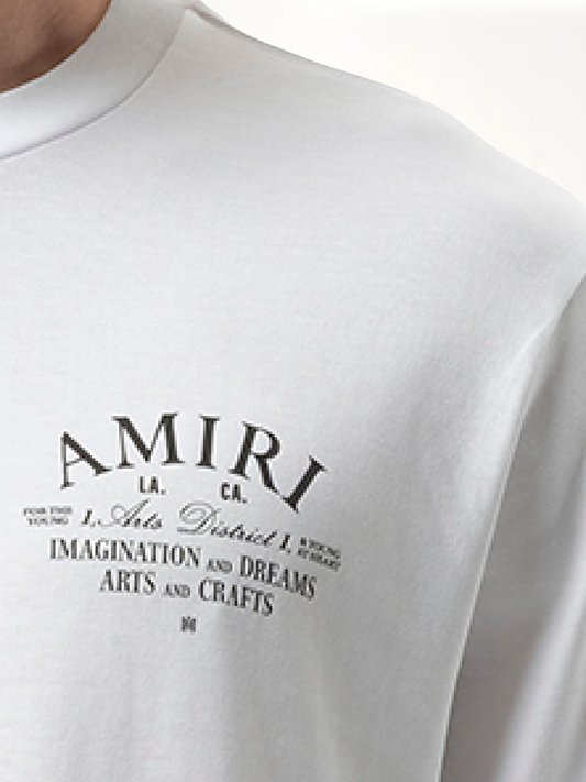 Amiri Arts District T-Shirt in White