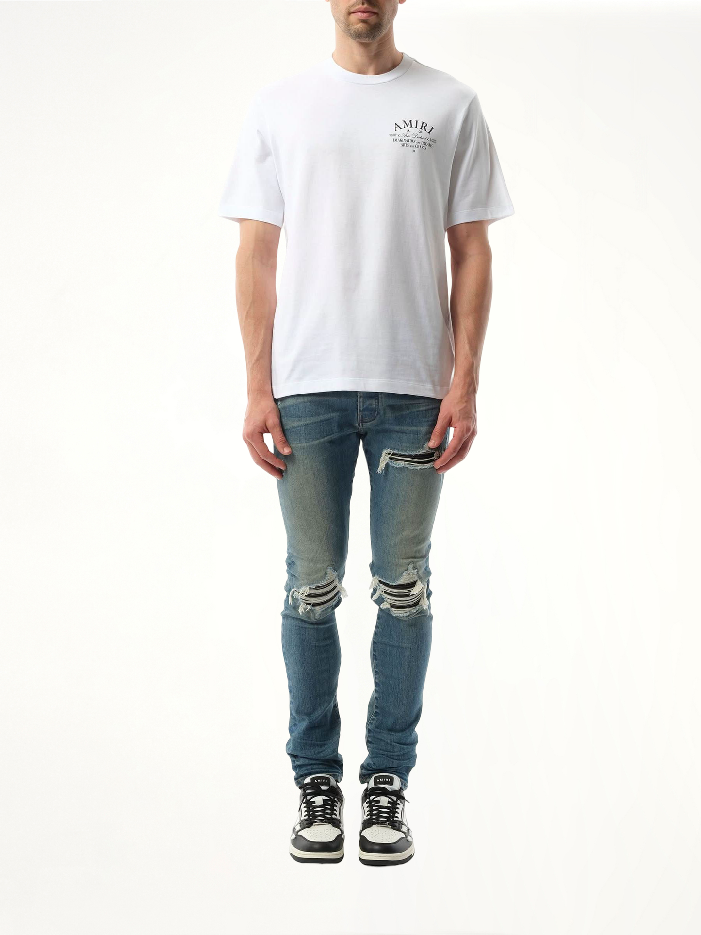 Amiri Arts District T-Shirt in White