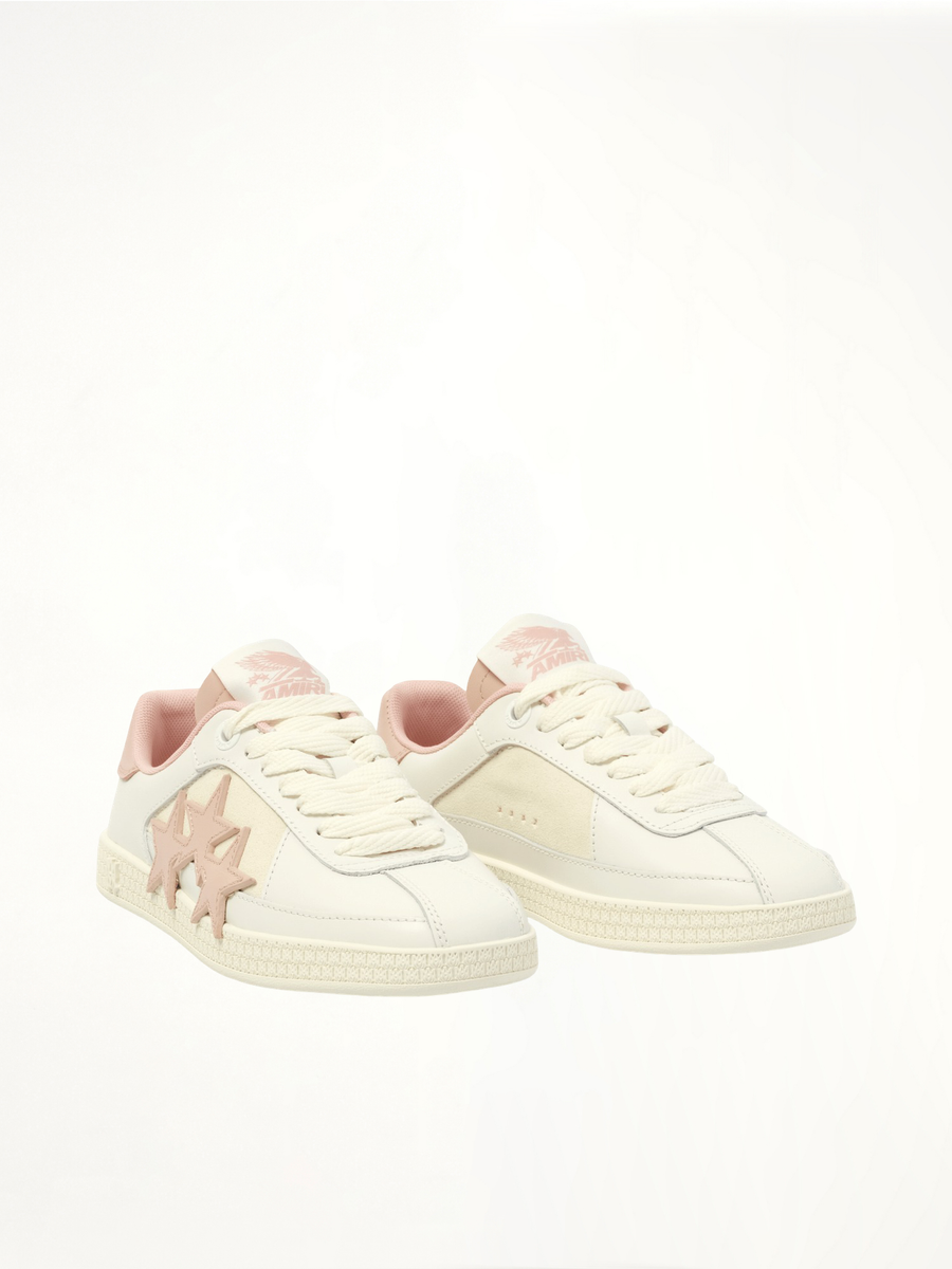 Pacific Sneaker in Pale Peach Front View | AMIRI