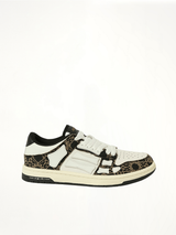 MA Quad Skeleton Low Top Sneaker in Black Side View | AMIRI