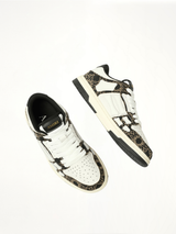 MA Quad Skeleton Low Top Sneaker in Black Top View | AMIRI