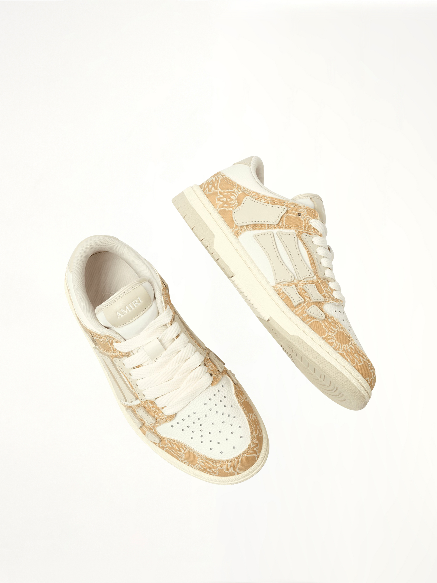 MA Quad Skeleton Low Top Sneaker in Birch