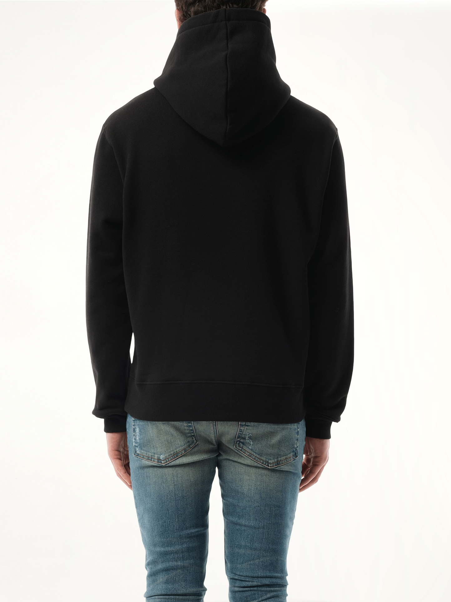 Amiri Staggered Hoodie in Black