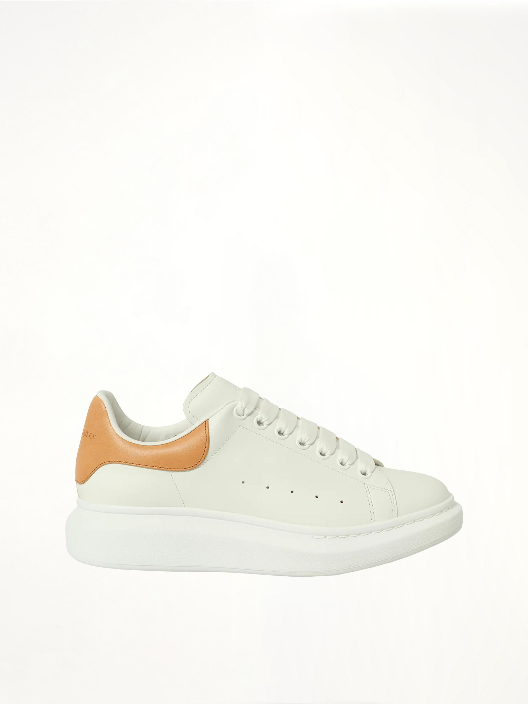 Larry Oversized Sneaker in White/Natural