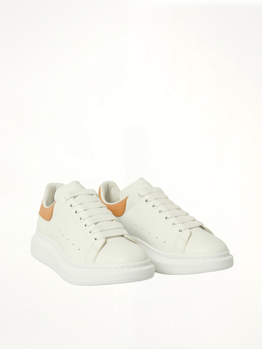 Larry Oversized Sneaker in White/Natural
