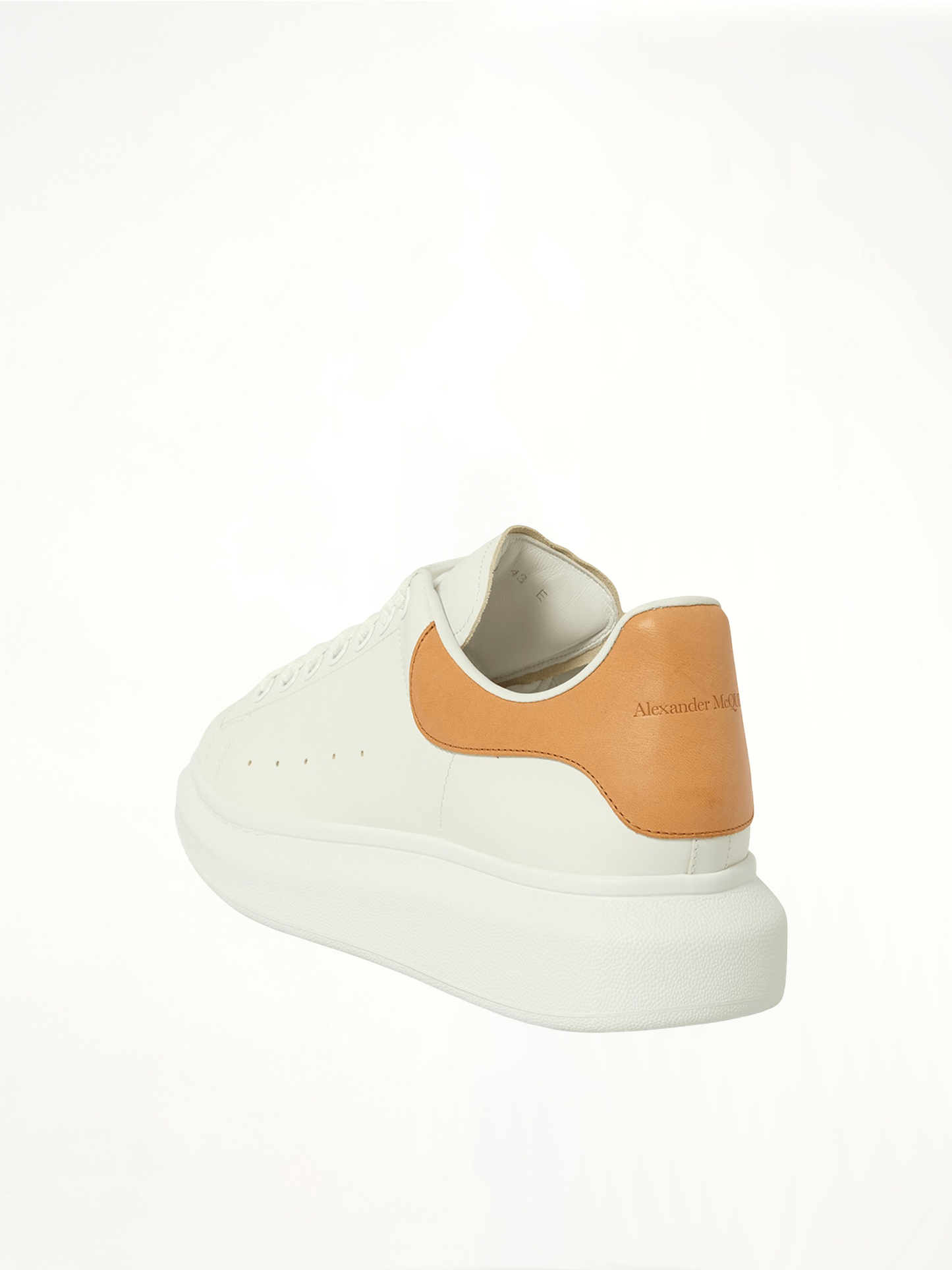 Larry Oversized Sneaker in White/Natural