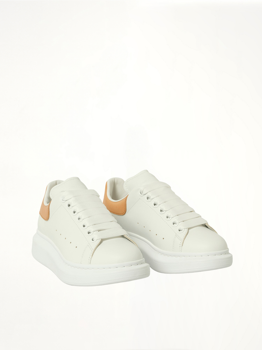 Larry Oversized Sneaker in White/Natural