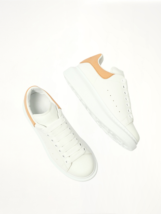 Larry Oversized Sneaker in White/Natural