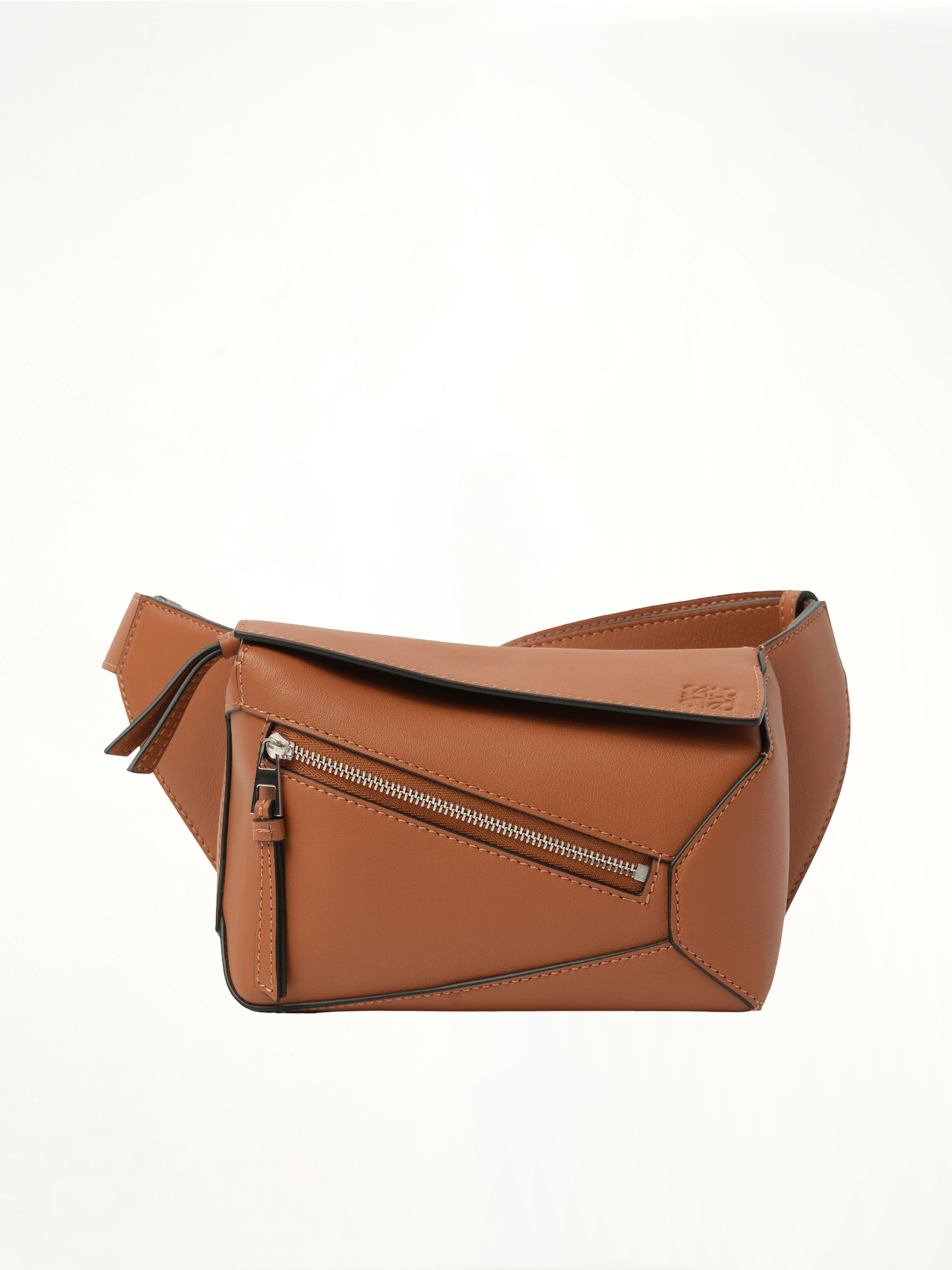 Puzzle Edge Mini Bumbag in Tan