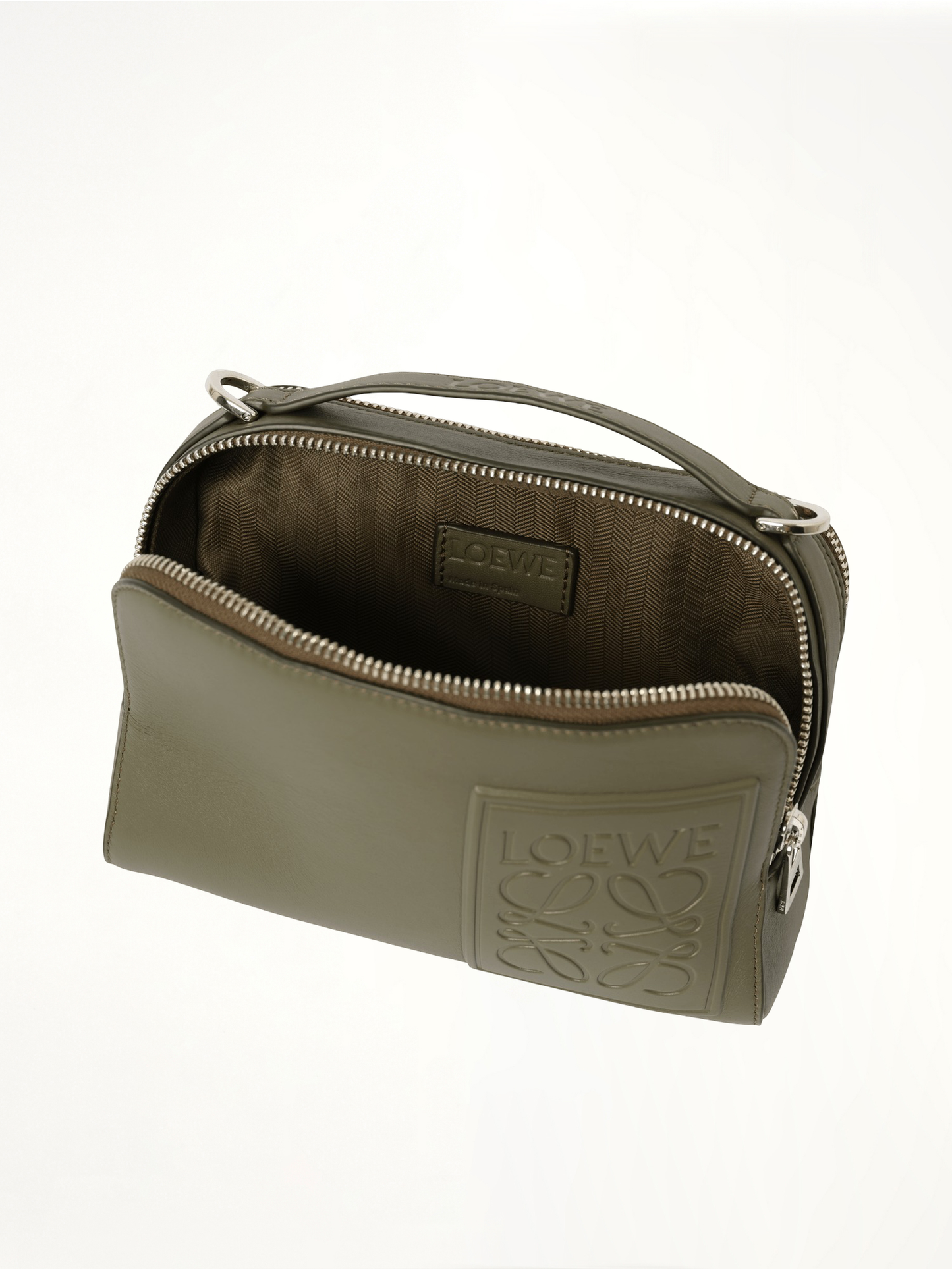 New Mini Camera Crossbody in Khaki Green