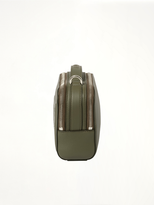 New Mini Camera Crossbody in Khaki Green