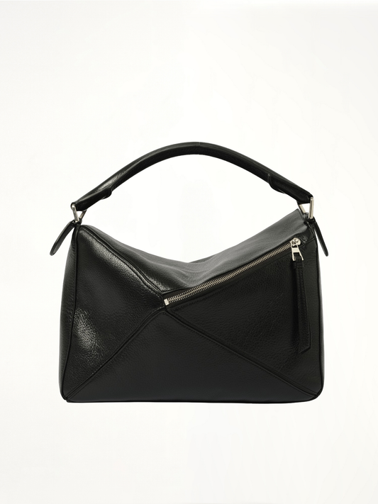 Puzzle New Large Bag in Black